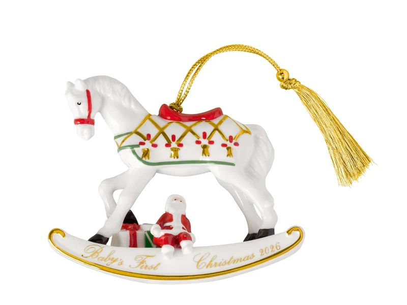 Villeroy & Boch Christmas Classics Ornament Schaukelpferd 2026