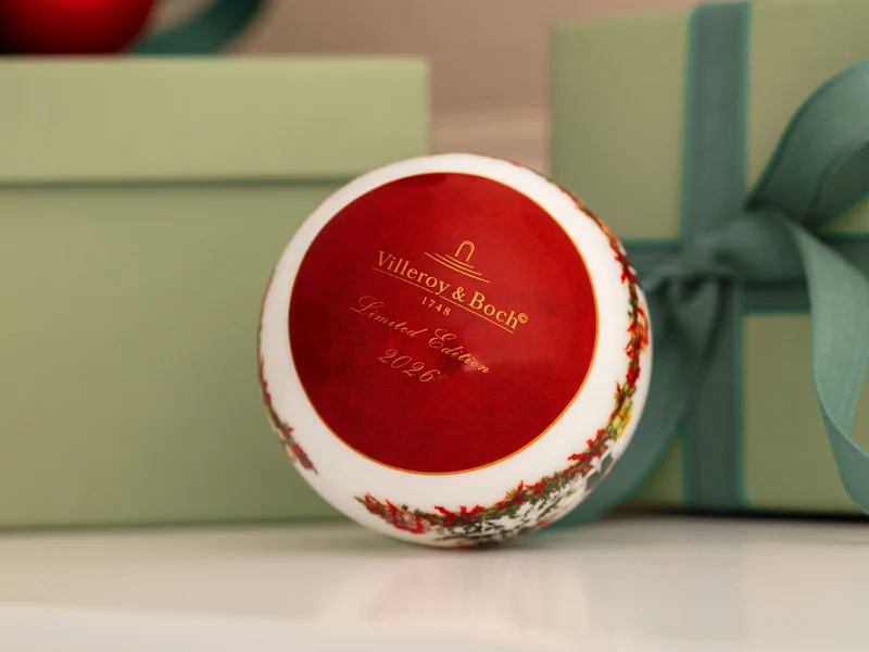 Villeroy & Boch Annual Christmas Edition Jahres-Kugel 2026