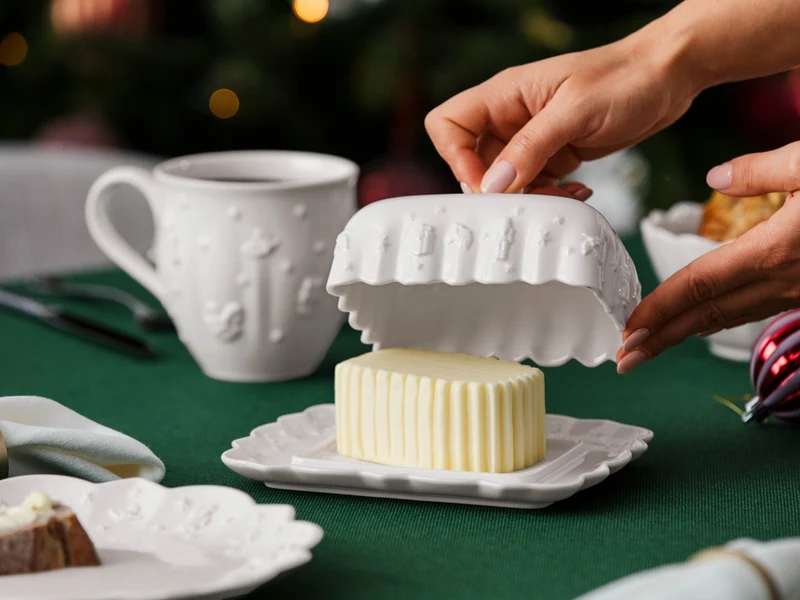 Villeroy & Boch Toy's Delight Royal Classic Butterdose weiß 19cm