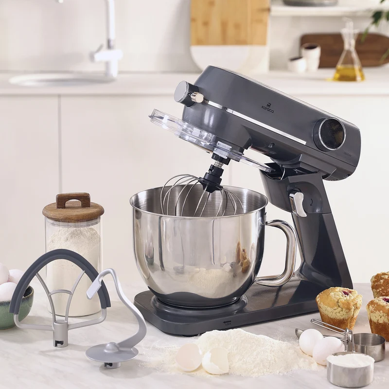 Karaca Multichef Artisan Digital Display Standmixer Anthrazit 1800 W 7 l