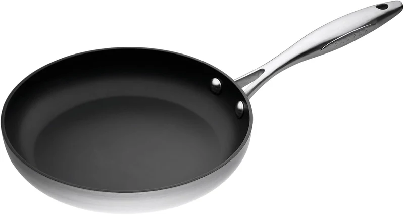SCANPAN Bratpfanne CTX ø 24 cm - geeignet für alle Wärmequellen - Standard Antihaftbeschichtung