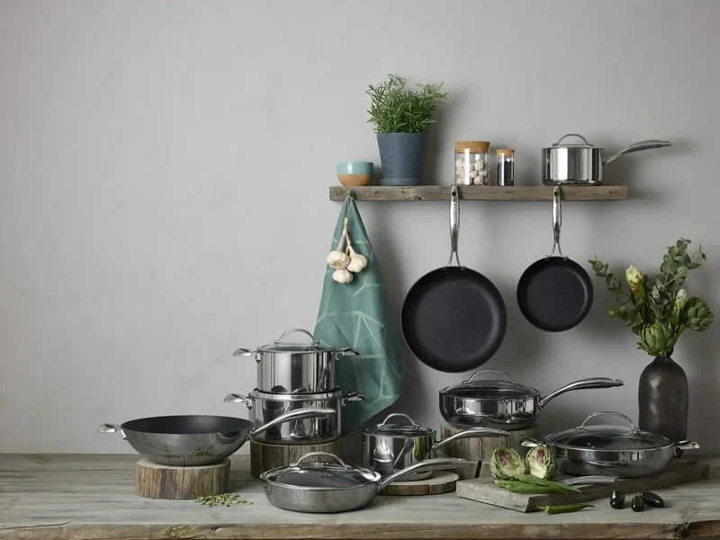 SCANPAN Bratpfanne HaptIQ ø 26 cm - geeignet für alle Wärmequellen - Standard-Antihaftbeschichtung