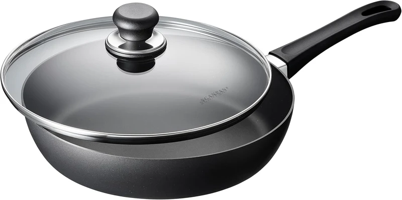 SCANPAN Schmorpfanne / Sauteuse mit Deckel Classic Induction ø 28cm / 3 Liter - geeignet für alle Wärmequellen - Standard Antihaftbeschichtung