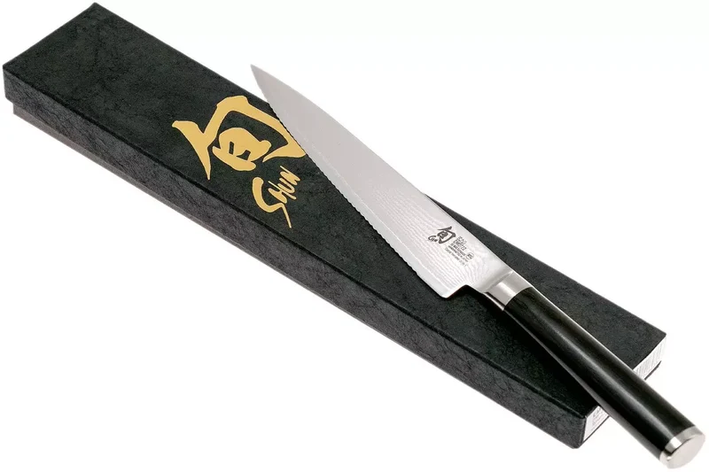 Kai Shun Classic Tomatenmesser - 32-lagiger Damaststahl - 15 cm - DM-0722