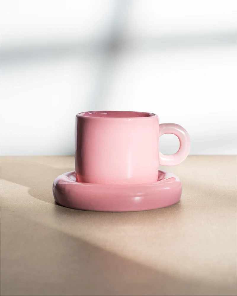 Seia Tasse & Untertasse rosa