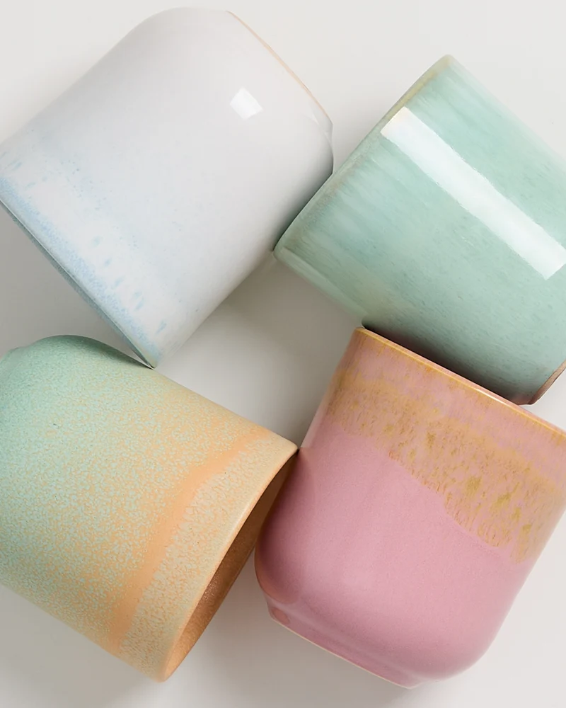 Copa Alto Becher klein Pastel Whsiper mix 4er-Set