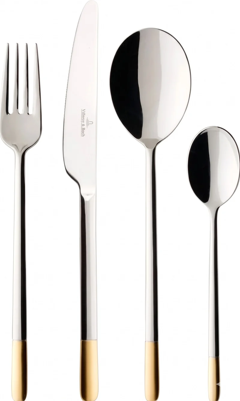 Villeroy & Boch Besteckset Ella - Vergoldet - 24-teilig