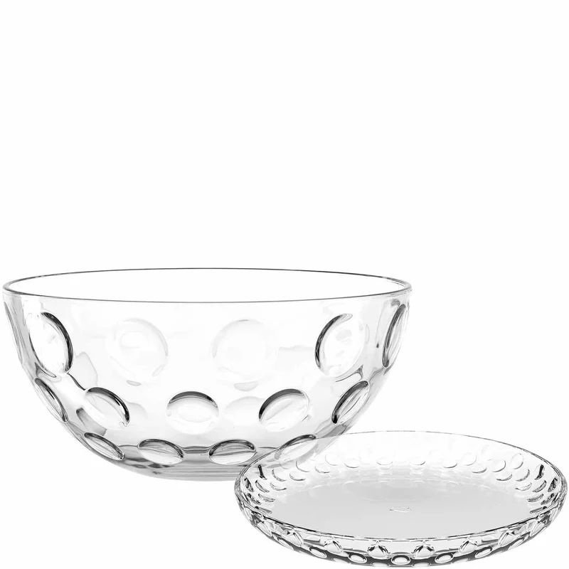 Set Schale/Teller CUCINA OPTIC 5-teilig