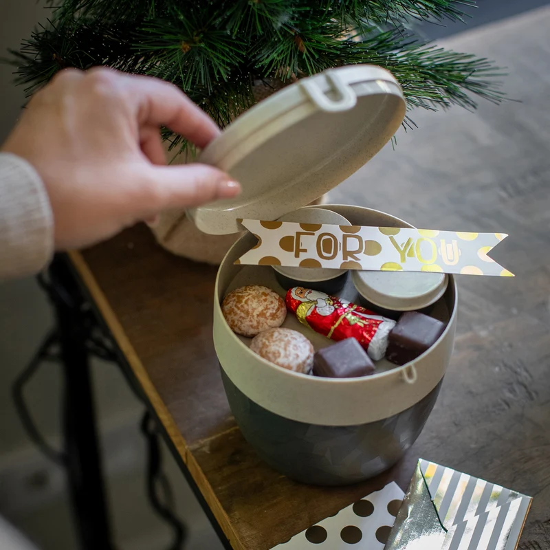 Bentobox mit 1 Dose BENTOBOX L