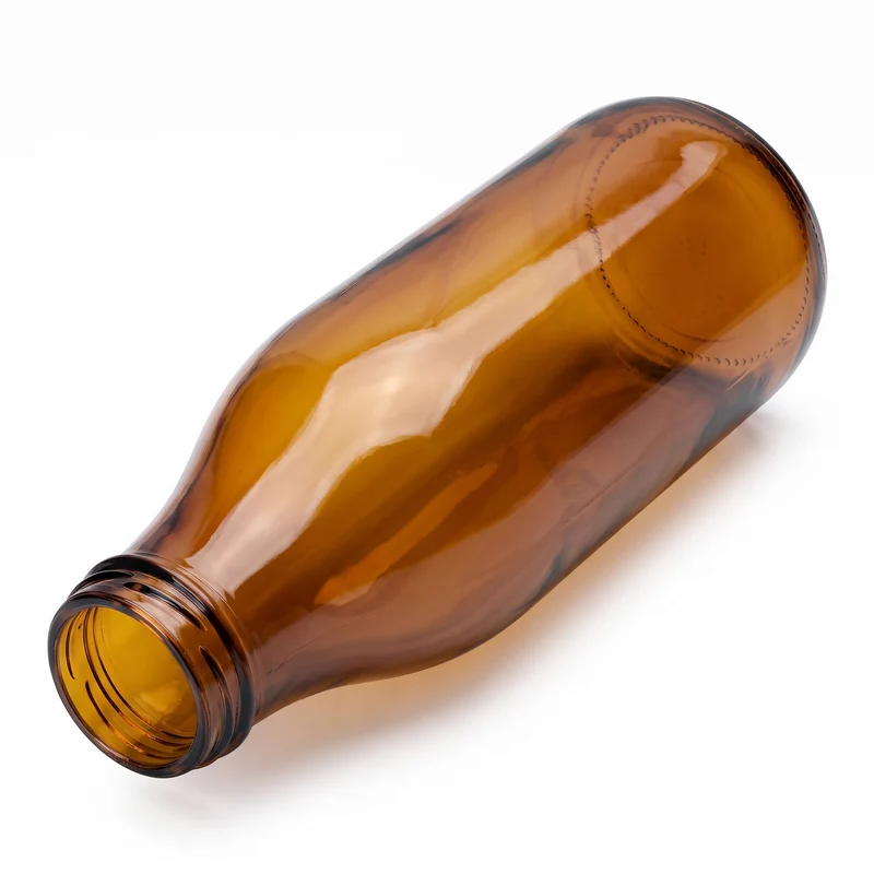Milchflasche Braun 1 l TO 48