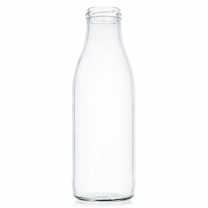Milchflasche 0,75 l Weiß TO 48