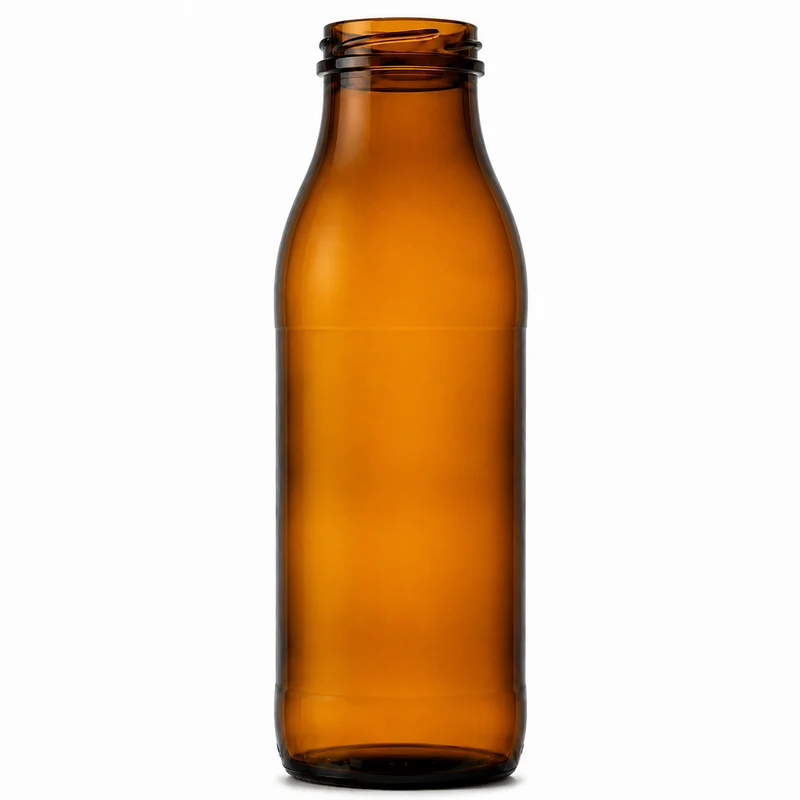 Milchflasche Braun 0,50 l TO 48