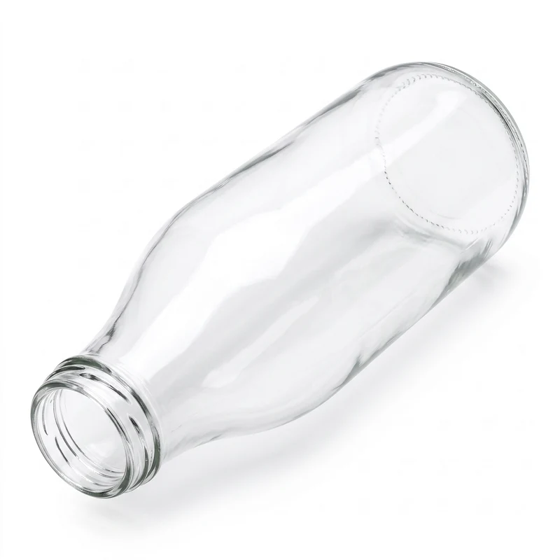 Milchflasche 1 l Weiß TO 48