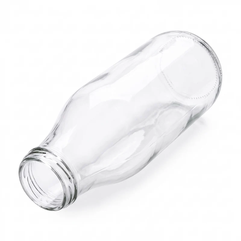 Milchflasche 1 l Weiß TO 48 - S