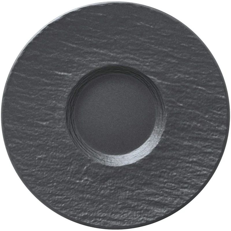 Villeroy & Boch Teller Manufacture Rock - Schwarz - ø 16 cm