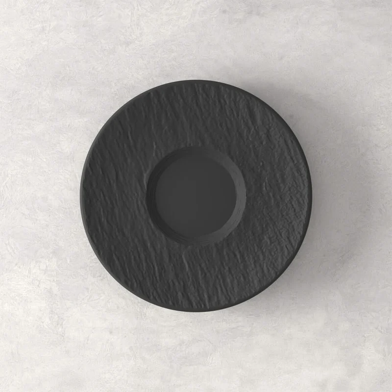 Villeroy & Boch Teller Manufacture Rock - Schwarz - ø 16 cm