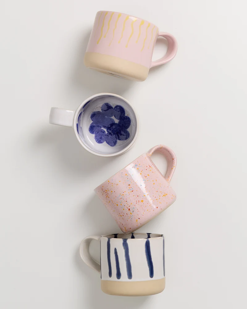Nódoa Tasse groß mix 4er-Set