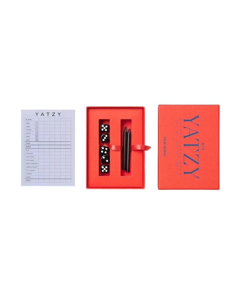 PRINTWORKS Yatzy Classic Rot