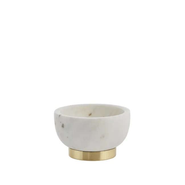 Ellia Dekoschale H6,5 cm. weiß