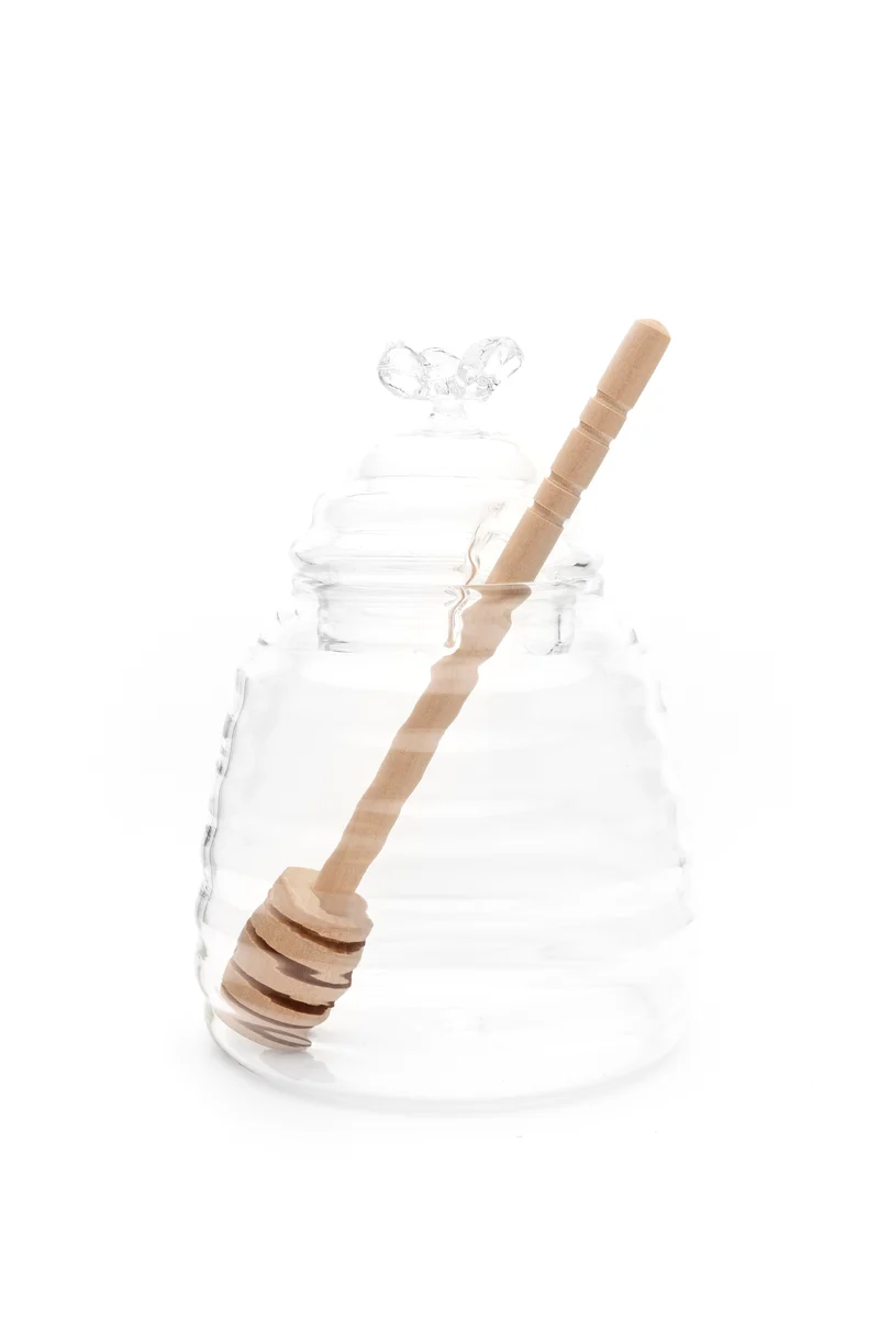 Honig Glas Spender Groß