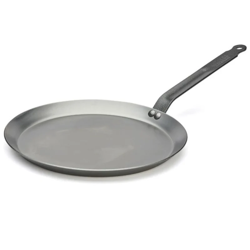 De Buyer Pfannkuchenpfanne / Crêpepfanne Carbone Plus - Karbonstahl - ø 26 cm - ohne Antihaftbeschichtung