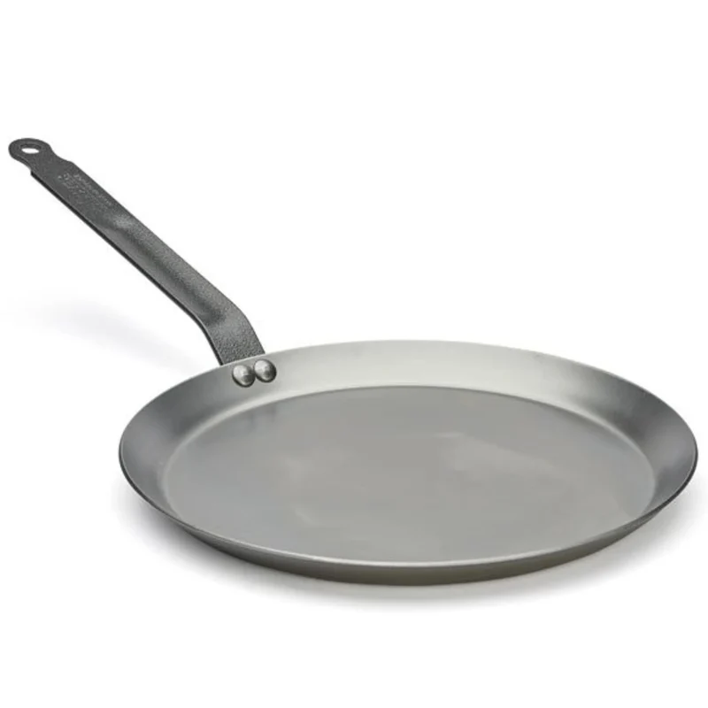 De Buyer Pfannkuchenpfanne / Crêpepfanne Carbone Plus - Karbonstahl - ø 26 cm - ohne Antihaftbeschichtung