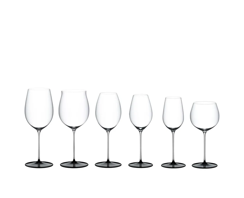 Riedel Rotweinglas Fatto A Mano Black Tie - Hermitage / Syrah - 668 ml