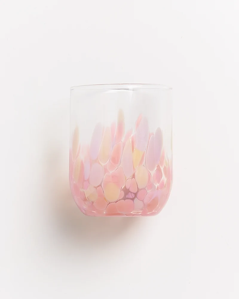 Alegria Glas groß rosa sand