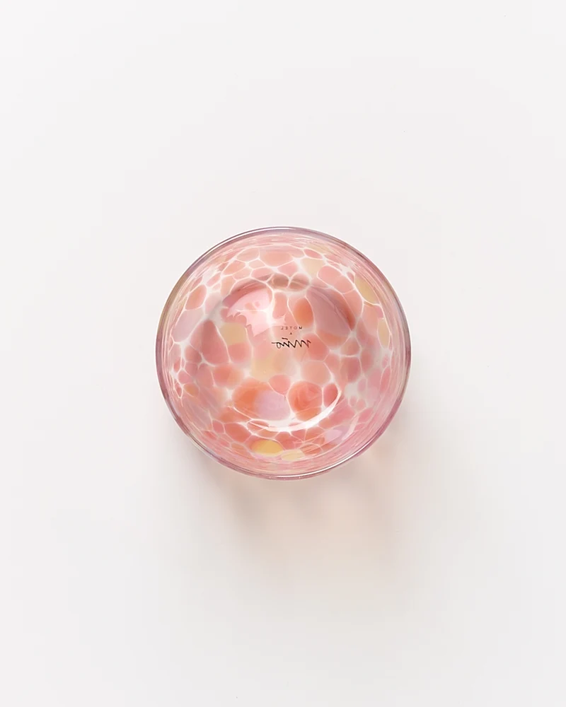 Alegria Glas groß rosa sand