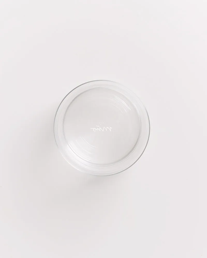 Joia Glas groß bubble transparent
