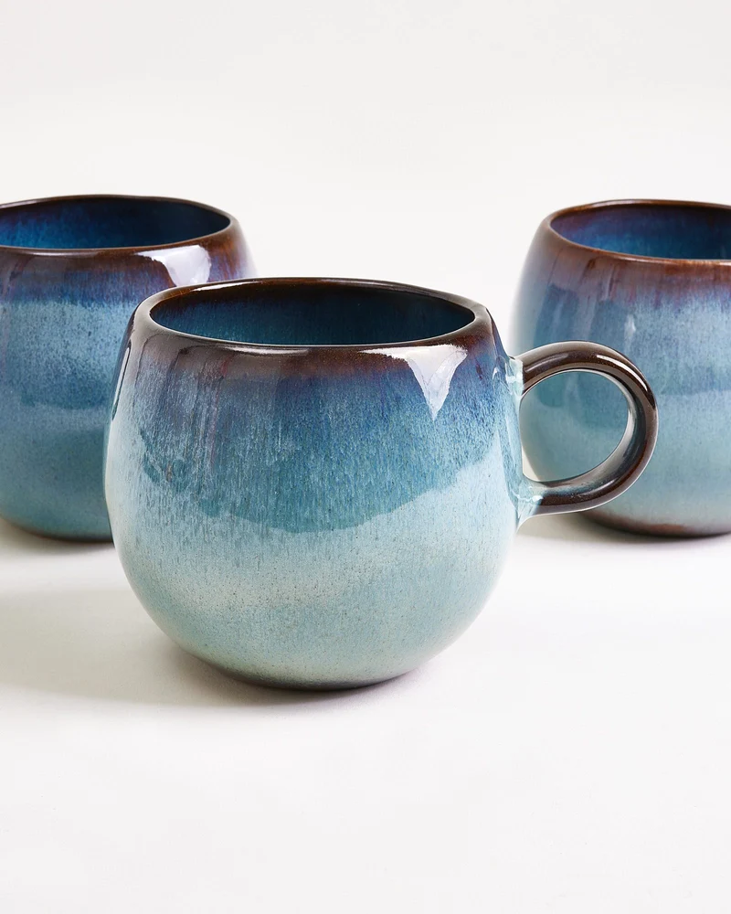 Madeira Tasse groß grünblau