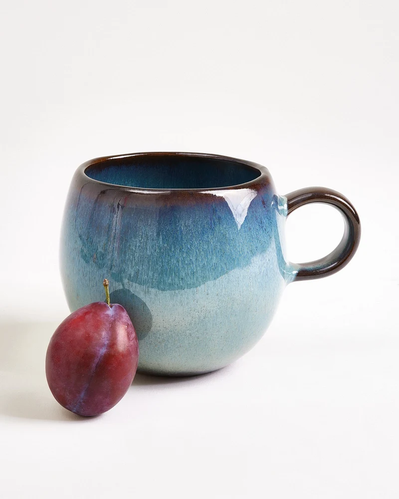 Madeira Tasse groß grünblau