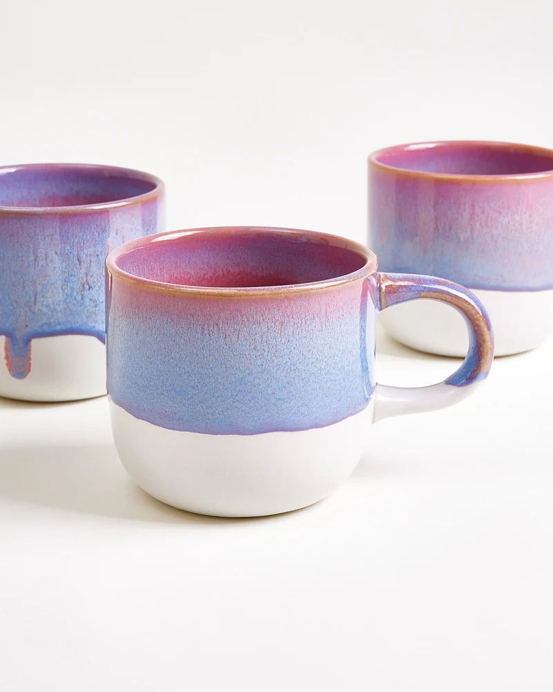 Coimbra Tasse groß lila 4er-Set