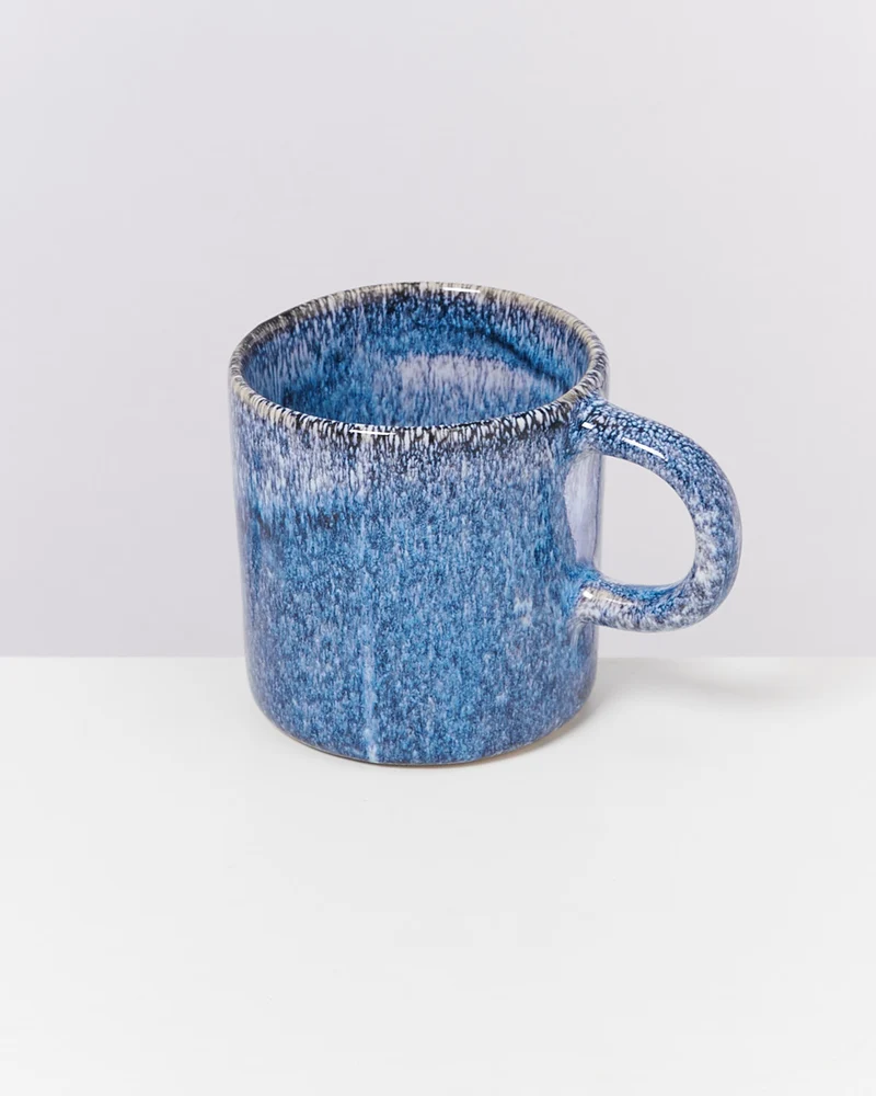 Cordoama Tasse groß modern blau 6er-Set