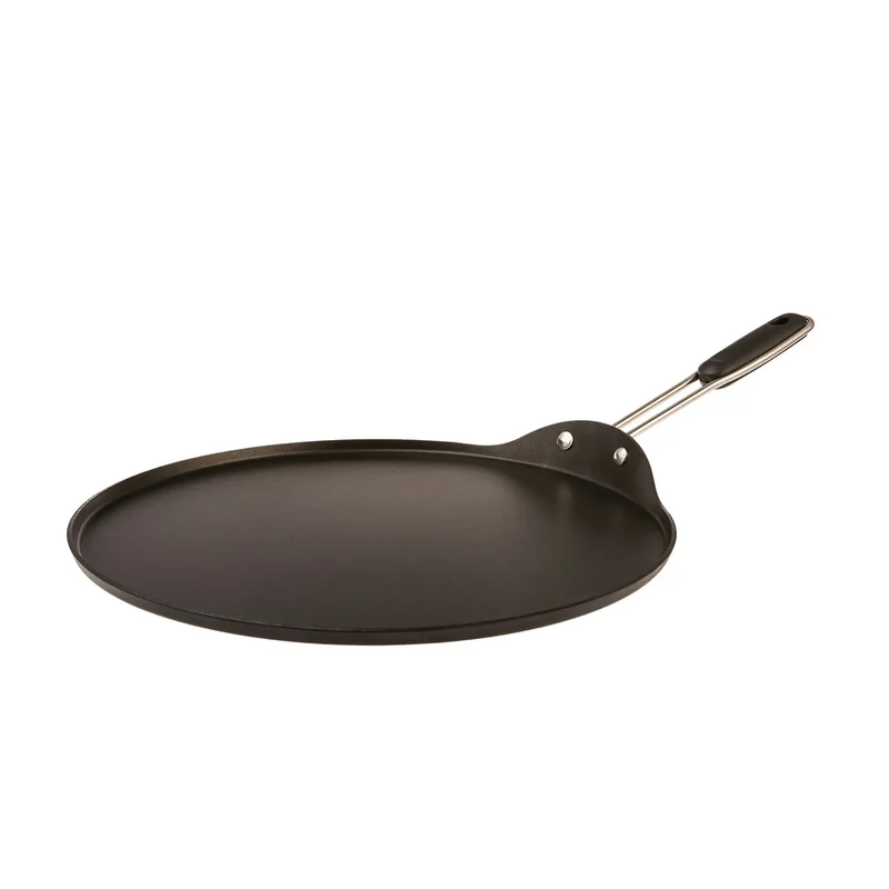 Karaca Love of Kitchen Schwarze Pfannkuchen- und Lavash-Pfanne 34 cm