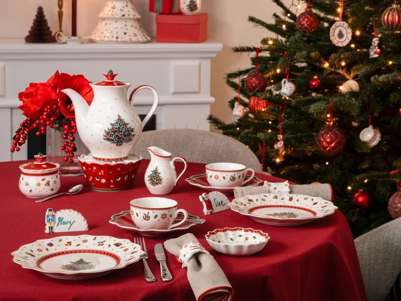 Villeroy & Boch Toy's Delight Serviettenringe Set 4tlg