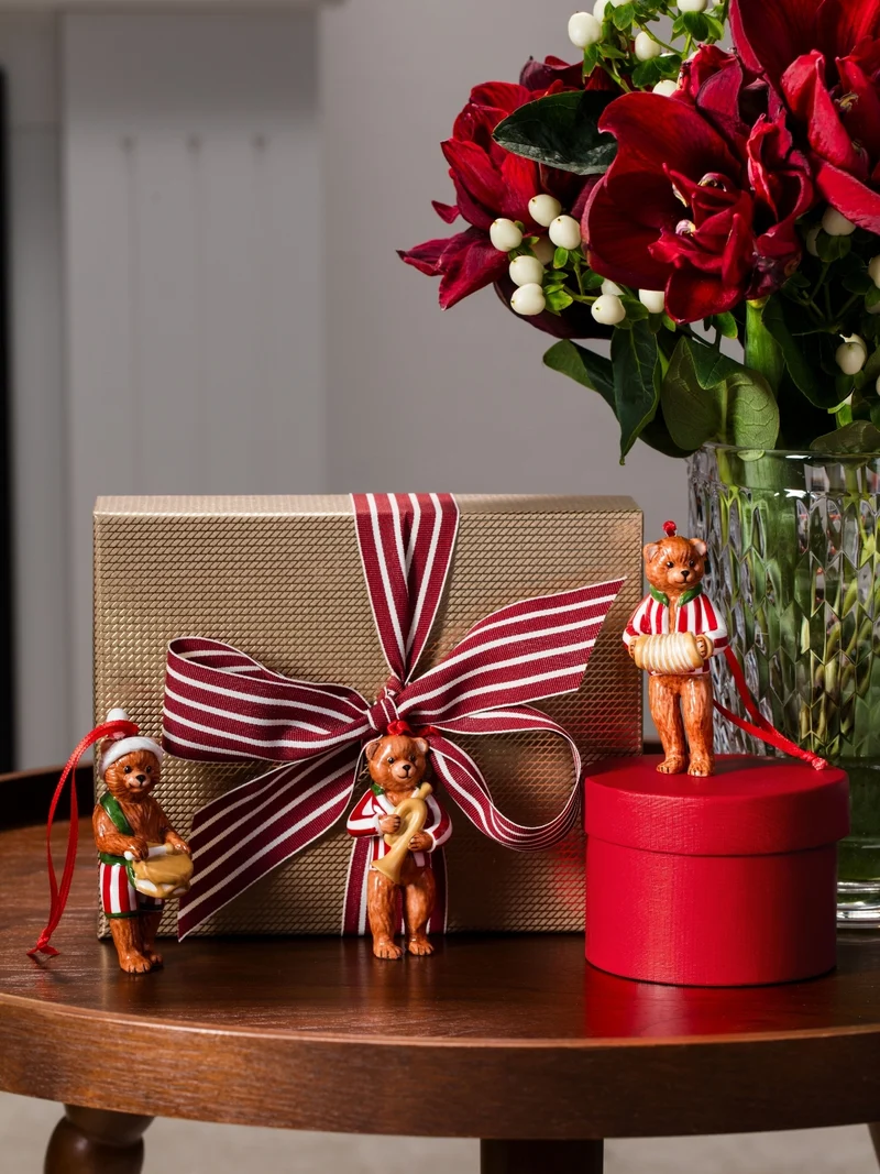 Villeroy & Boch Nostalgic Ornaments Ornamente Teddys 3tlg