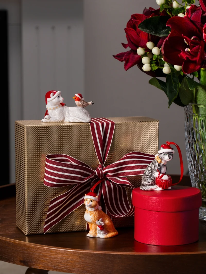 Villeroy & Boch Nostalgic Ornaments Ornamente Katzen 3tlg
