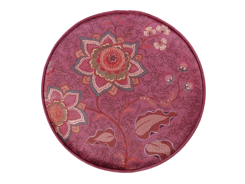 PIP STUDIO Mumbai Morning Pouf / Hocker pink 40x45cm