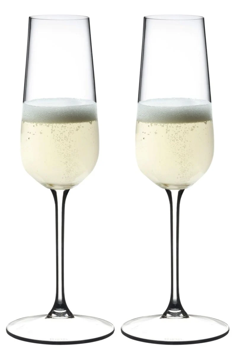 Riedel Champagnergläser Grape@Riedel - Champagner-Flöten - 250 ml - 2 Stück