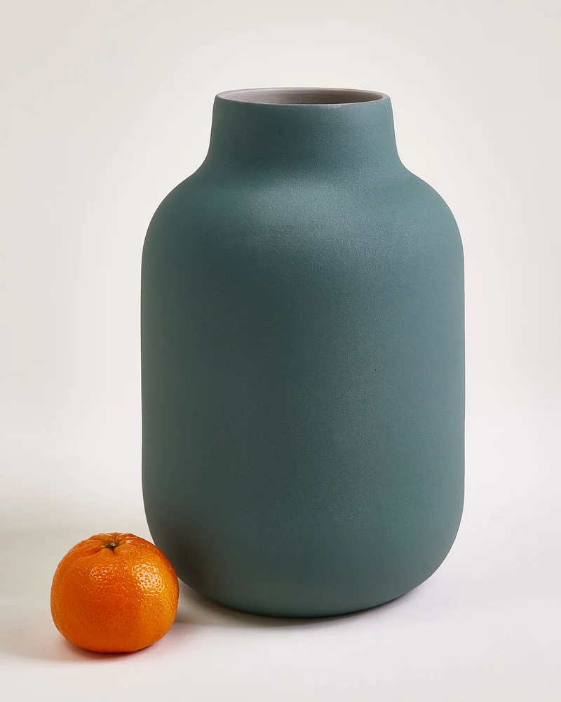 Nuno Vase L eco grün