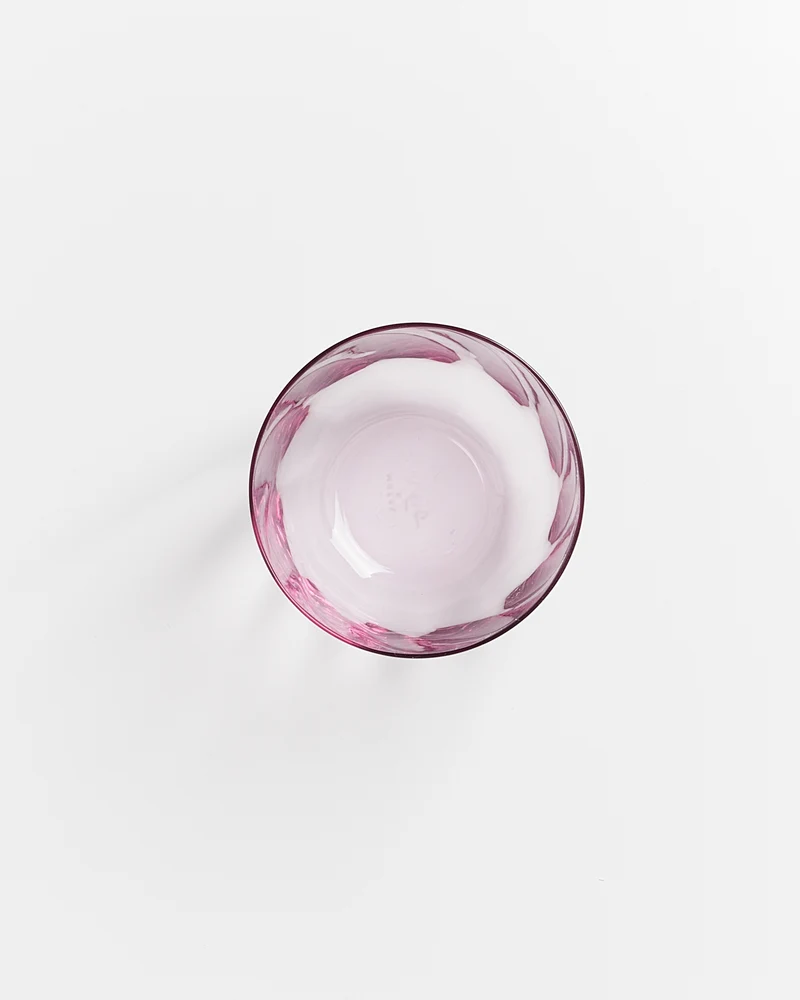 Calma Glas klein swirl lila