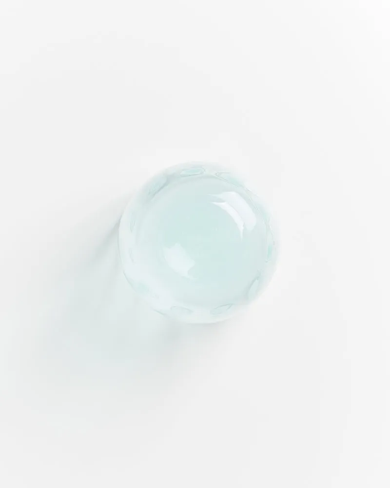 Calma Glas groß swirl grün