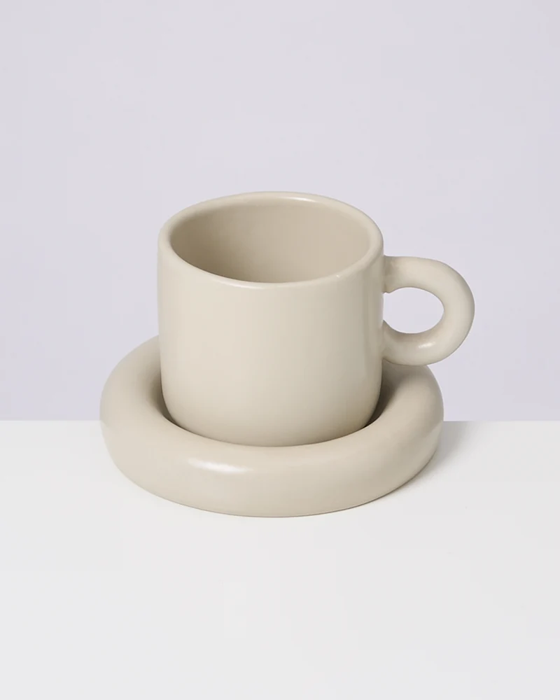 Geschirr-Set Morning Blush rosa sand 8-teilig