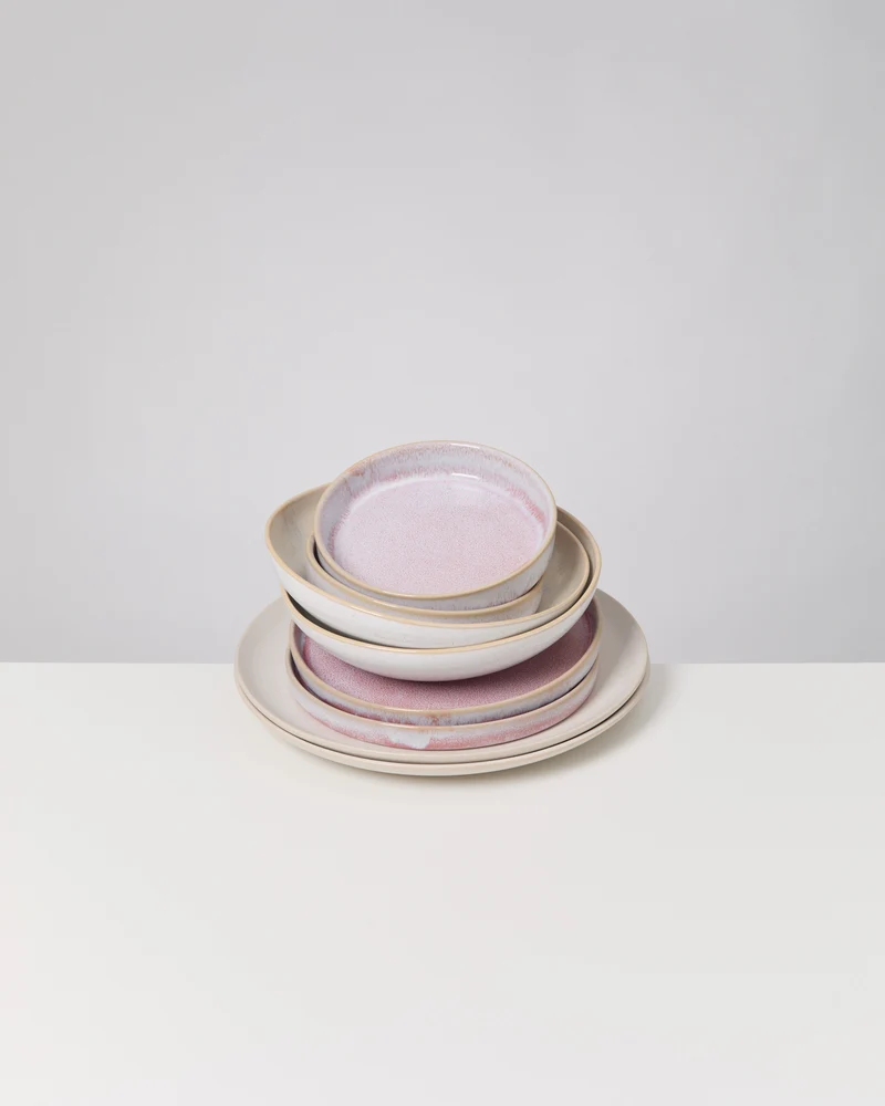 Geschirr-Set Pink sands rosé sand 8-teilig