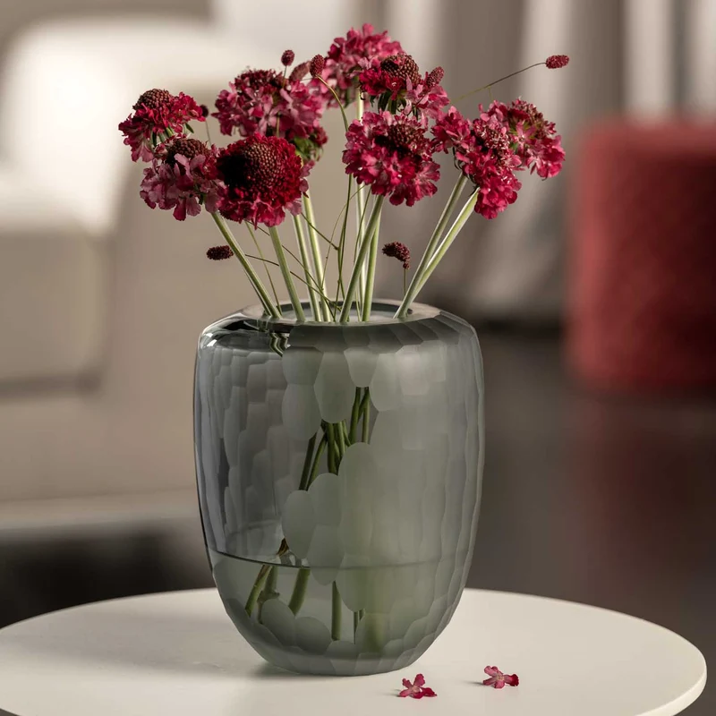 Vase BELLAGIO 22 cm anthrazit