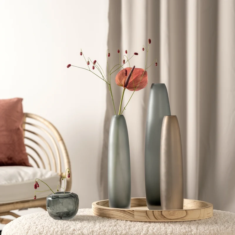 Bodenvase BELLAGIO 45 cm anthrazit