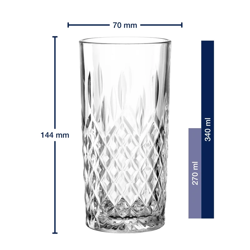 Trinkglas LIMITED EDITION 340 ml 6er-Set