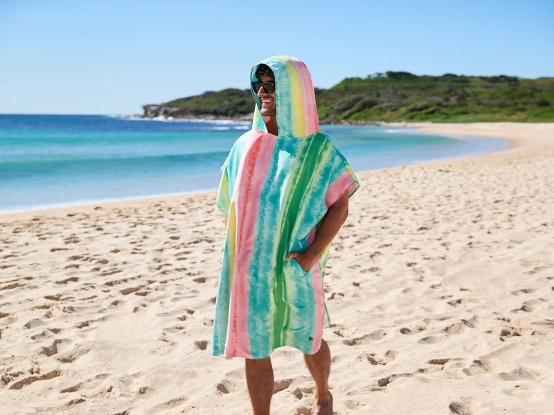 Dock & Bay Erwachsenen-Badeponcho M Watermelon Sugar 99x70cm
