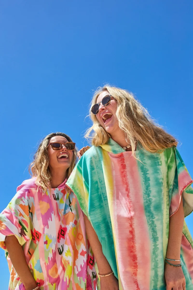 Dock & Bay Erwachsenen-Badeponcho L Ibiza Glow 105x85cm